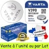 2 Piles Varta V390 SR54 SR1130SW pour Montre Oxyde d'Argent 1,55V