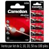 50 Piles AG6 LR69 LR921 171 370 371 G6 SR920W Camelion Alcaline 1,5V