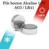 10 Piles AG3 LR41 LR736 192 392 G3 SR41W Camelion Alcaline 1,5V