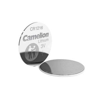 5 Piles bouton CR1216 DL1216 Camelion Lithium 3V 25 mAh