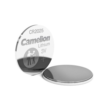 2 Piles bouton CR2025 DL2025 Camelion Lithium 3V