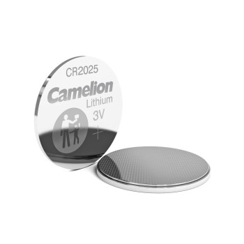 5 Piles bouton CR2025 DL2025 Camelion Lithium 3V