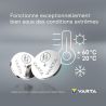 5 Piles bouton CR2016 DL2016 Varta Pro Bulk Lithium 3V