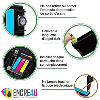 CARTOUCHE COMPATIBLE BROTHER LC123 XL C ( CYAN )