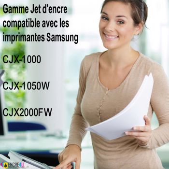 Cartouche d'encre compatible Samsung C210 XL ( Couleurs )