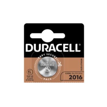 Pile bouton CR2016 DL2016 Duracell Lithium 3V