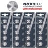 20 Piles bouton CR2016 DL2016 Duracell Procell Lithium 3V