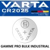 Pile bouton CR2025 DL2025 Varta Pro Bulk Lithium 3V