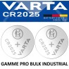 2 Piles bouton CR2025 DL2025 Varta Pro Bulk Lithium 3V