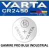 Pile bouton CR2450 DL2450 Varta Pro Bulk Lithium 3V