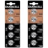 10 Piles bouton CR2025 DL2025 Duracell Lithium 3V