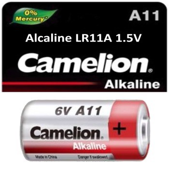 2 Piles LR11A A11 MN11 V11A V11GA Camelion Alcaline 6V 38 mAh