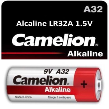 2 Piles LR32A A32 MN32 V32A Camelion Alcaline 9V 26 mAh