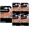 20 Piles LR54 AG10 LR1130 LR1131 189 389 390 Duracell Alcaline 1,5V