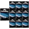 10 Piles CR2 CR-2 DLCR2 CR17355 5046LC Camelion Lithium 3V 850 mAh