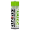 4 Piles Rechargeables AA LR6 HR6 MN1500 Arcas Ni-MH 1,2V 2700 mAh