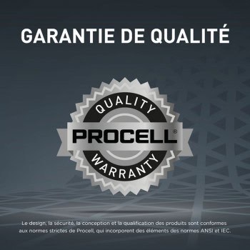 4 Piles LR03 AAA MN2400 AM4 Duracell Procell Constant Alcaline 1,5V