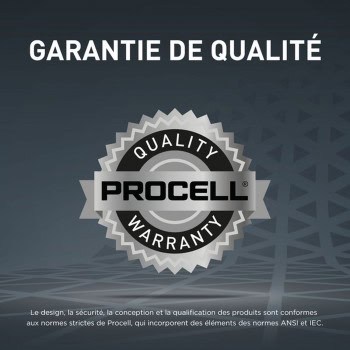 50 Piles LR03 AAA MN2400 AM4 Duracell Procell Constant Alcaline 1,5V