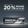 10 Piles LR6 AA MN1500 AM3 Duracell Procell Constant Alcaline 1,5V