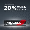 100 Piles LR03 AAA FR03 MN2400 Duracell Procell Intense Alcaline 1,5V