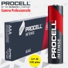 100 Piles LR03 AAA FR03 MN2400 Duracell Procell Intense Alcaline 1,5V