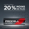 4 Piles LR6 AA R6 E91 MN1500 Duracell Procell Intense Alcaline 1,5V