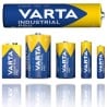 4 Piles LR03 AAA MN2400 E92 LR3 AM4 Varta Industrial Alcaline 1,5V