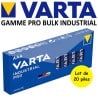 20 Piles LR03 AAA MN2400 E92 LR3 AM4 Varta Industrial Alcaline 1,5V