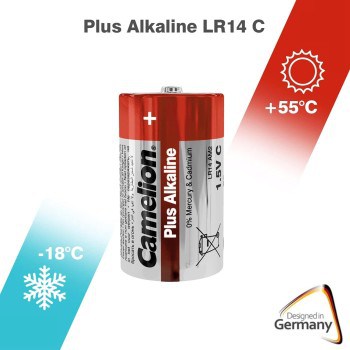 4 Piles LR14 C MN1400 E93 R14 AM2 4106 Camelion Alcaline 1,5V