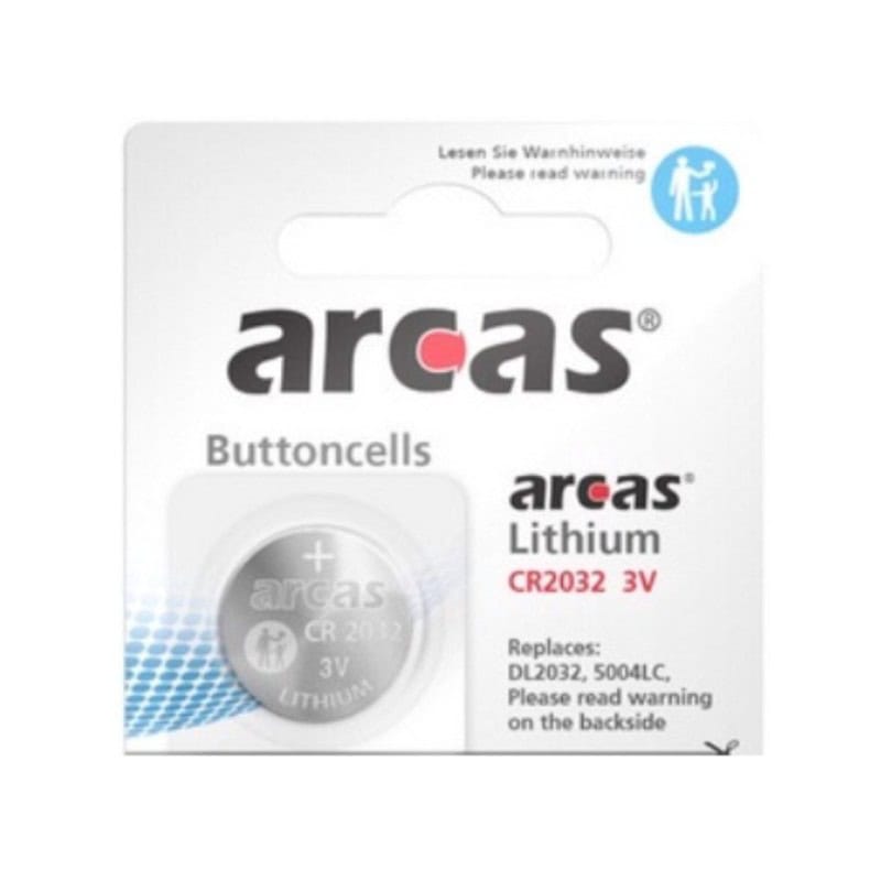 Pile bouton CR2032 DL2032 Arcas Lithium 3V