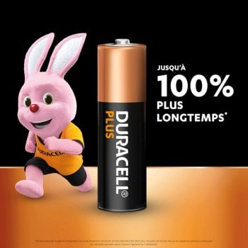 10 Piles LR6 AA FR6 R6 E91 MN1500 AM3 Duracell Plus Alcaline 1,5V