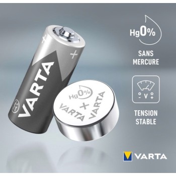 Pile V4034 4LR44 28L V78PX PX28A A544 K28A Varta Alcaline 6V 170 mAh