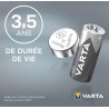 Pile V4034 4LR44 28L V78PX PX28A A544 K28A Varta Alcaline 6V 170 mAh