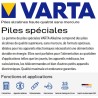 Pile V4034 4LR44 28L V78PX PX28A A544 K28A Varta Alcaline 6V 170 mAh