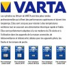 Pile 2CR5 245 DL245 EL2CR5 5032LC KL2CR5 Varta Lithium 6V 1400 mAh