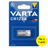 Pile CR123A CR17335 CR17345 DL123 EL123AP Varta Lithium 3V 1550 mAh