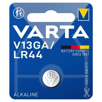 Pile V13GA AG13 LR44 LR1154 303 357 G13 A76 Varta Alcaline 1,5V 155 mAh