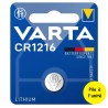 Pile bouton CR1216 DL1216 BR1216 ECR1216 EL1216 Varta Lithium 3V 27 mAh