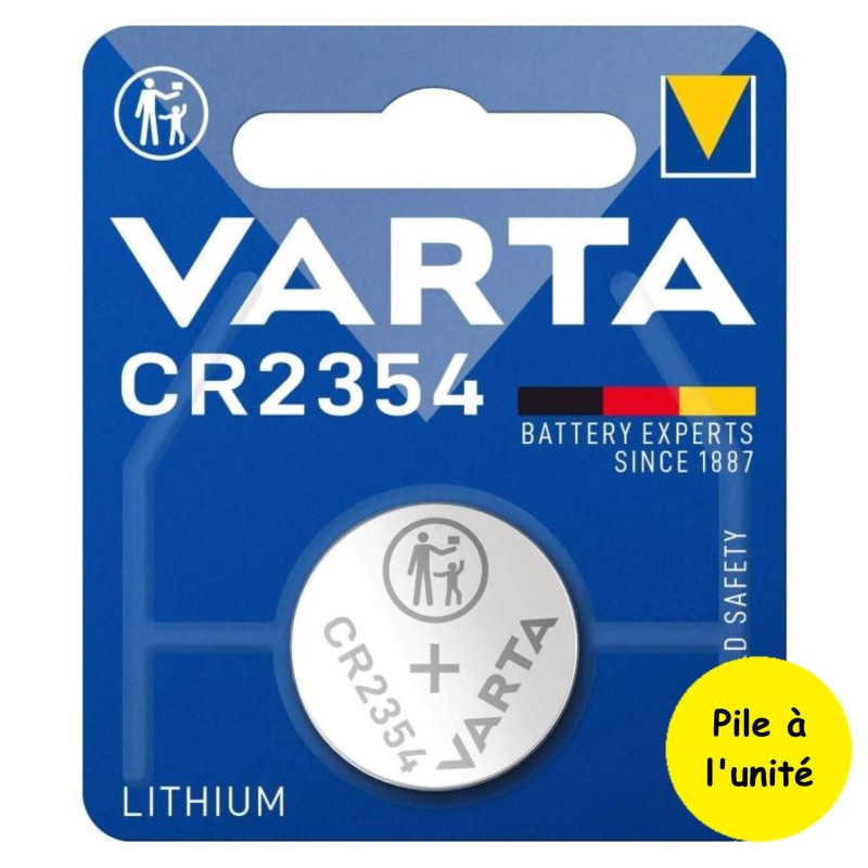 Pile bouton CR2354 DL2354 BR2354 ECR2354 Varta Lithium 3V 530 mAh