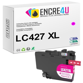 Cartouche d'encre compatible Brother LC427 XL M ( Magenta )