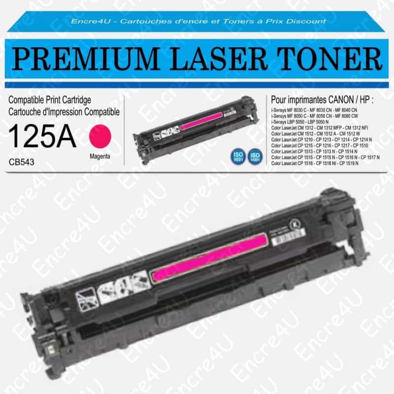 TONER GENERIQUE CB-543A 125A M