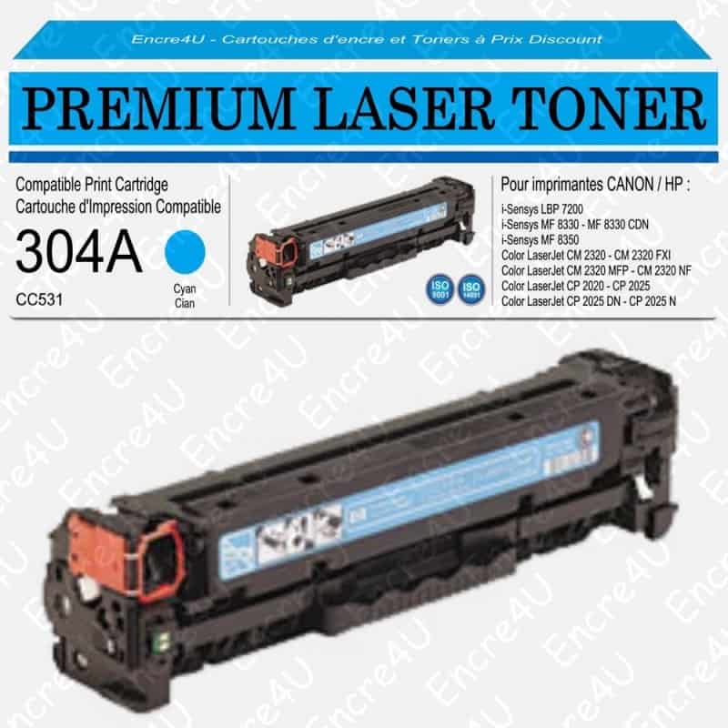 TONER GENERIQUE CC-531A 304A C