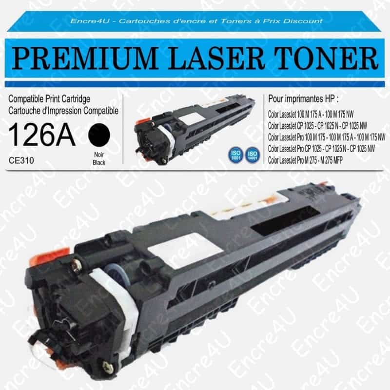 TONER GENERIQUE CE-310A 126A BK