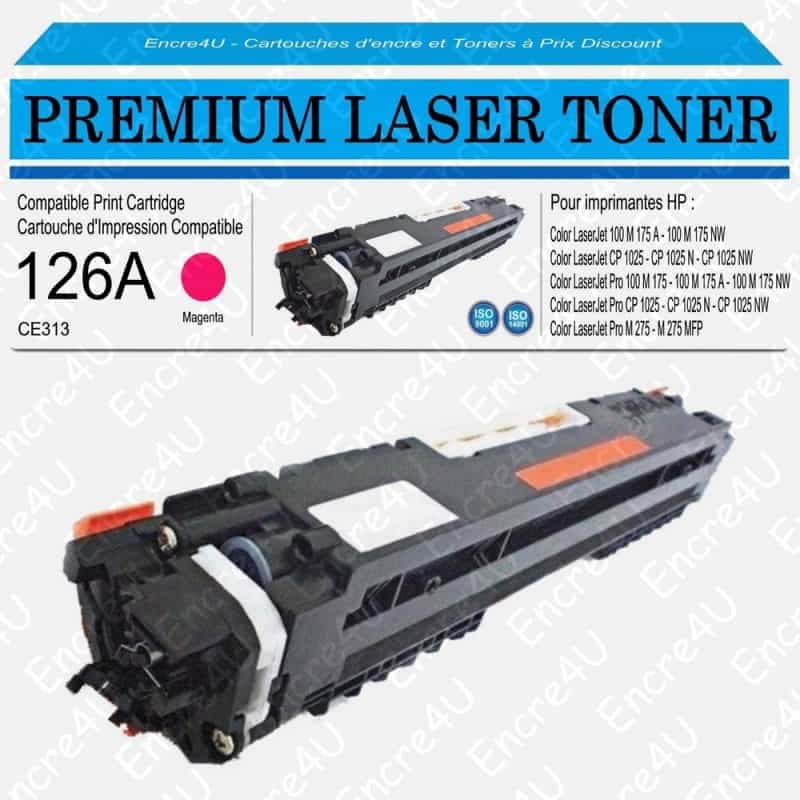 TONER GENERIQUE CE-313A 126A M