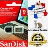 CLE USB 2.0 SANDISK 16 Go