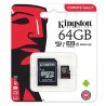 CARTE MICRO SDXC KINGSTON CANVAS 64 Go