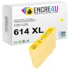 Cartouche d'encre compatible Epson 614 614XL T0614 XL Jaune