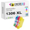 Lot de 3 cartouches d'encre compatibles Epson 1306 1306XL T1306 XL