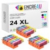 Lot de 18 cartouches d'encre compatibles Epson 24 24XL T24 2438 XL