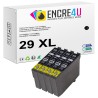 Lot de 4 cartouches d'encre compatibles Epson 29 XL 29XL T29 2991 Noir